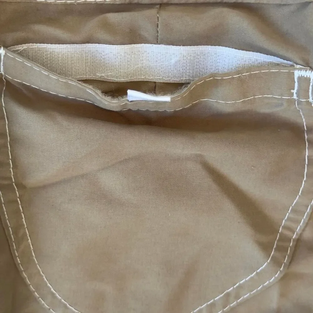 Girls4Sport Tan Lace-Up Board Shorts (Size XL)